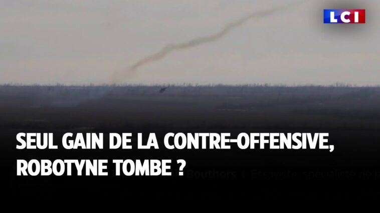 Seul gain de la contre offensive, Robotyne tombe