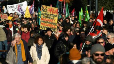 à Toulouse, des manifestants demandent une suspension du chantier