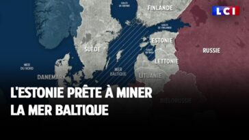 L'Estonie prête à miner la mer Baltique