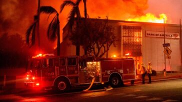 En direct, incendies à Los Angeles : « Le “rêve californien” est mis à mal par le changement climatique »