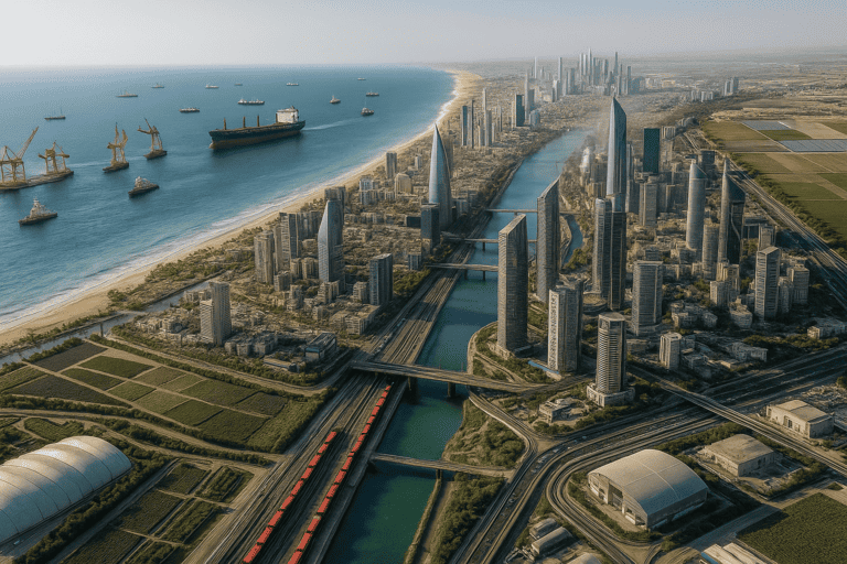 Gaza « Riviera » : 10 révélations sur les villes IA, sécurité & antiterrorisme