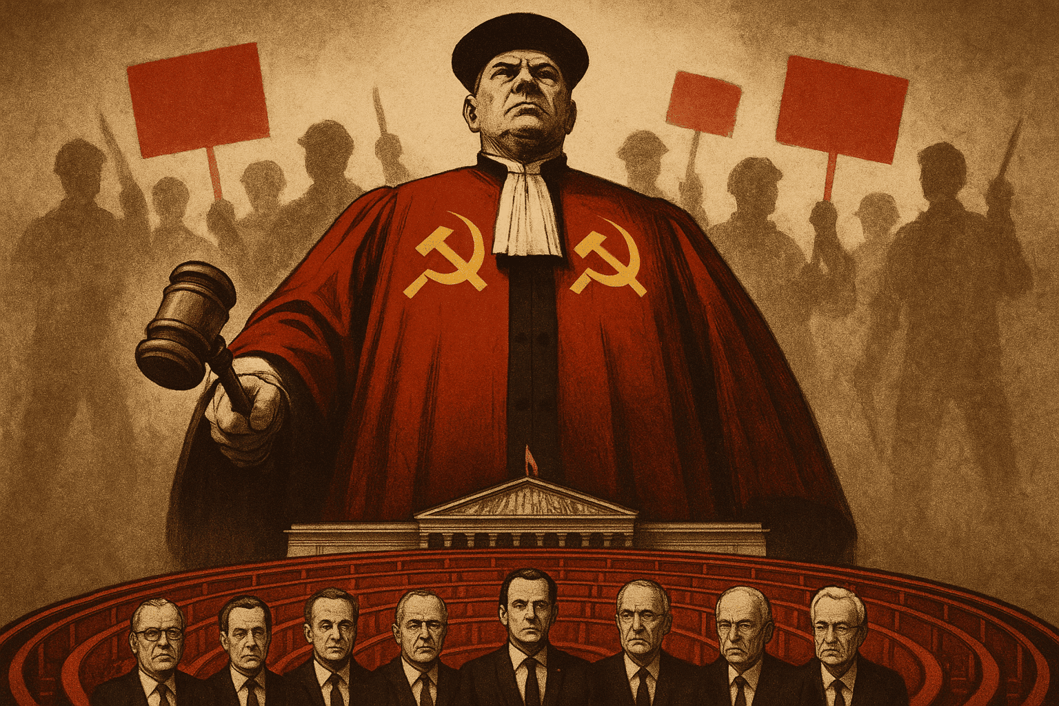 Le véritable pouvoir en France : la justice rouge