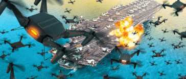 Essains de Drones